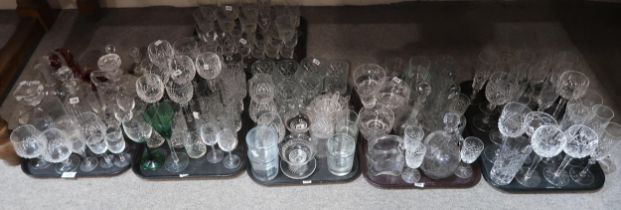 A collection of drinking  and other glassware Condition Report:Available upon request