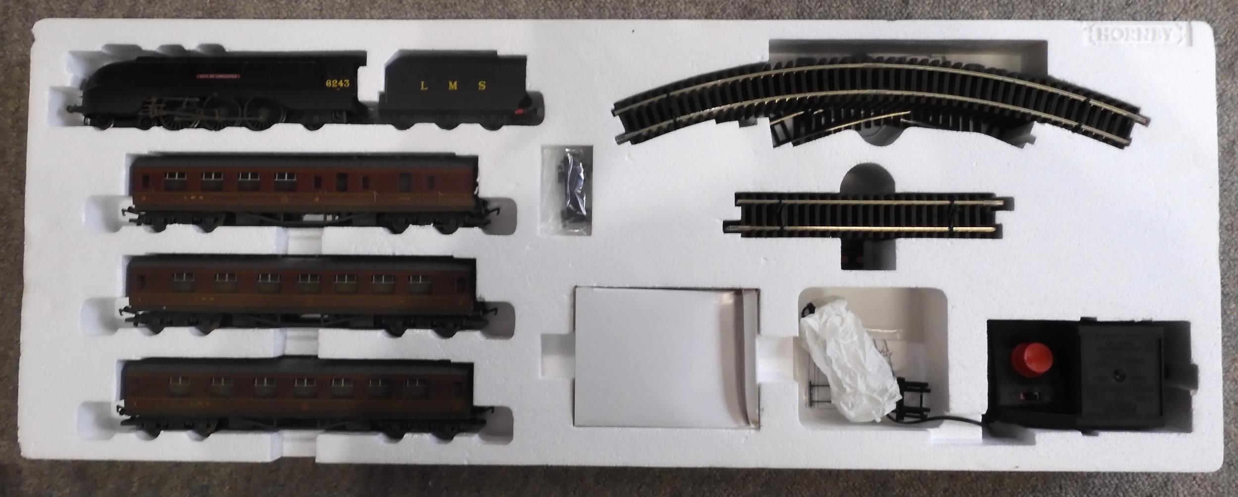 A boxed Hornby 00-gauge R1060 "Coming Home" Set ( LMS Princess Coronation Class "City of - Image 2 of 3