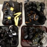 A lot comprising  monoculars and binoculars various makers and models Condition Report:Condition