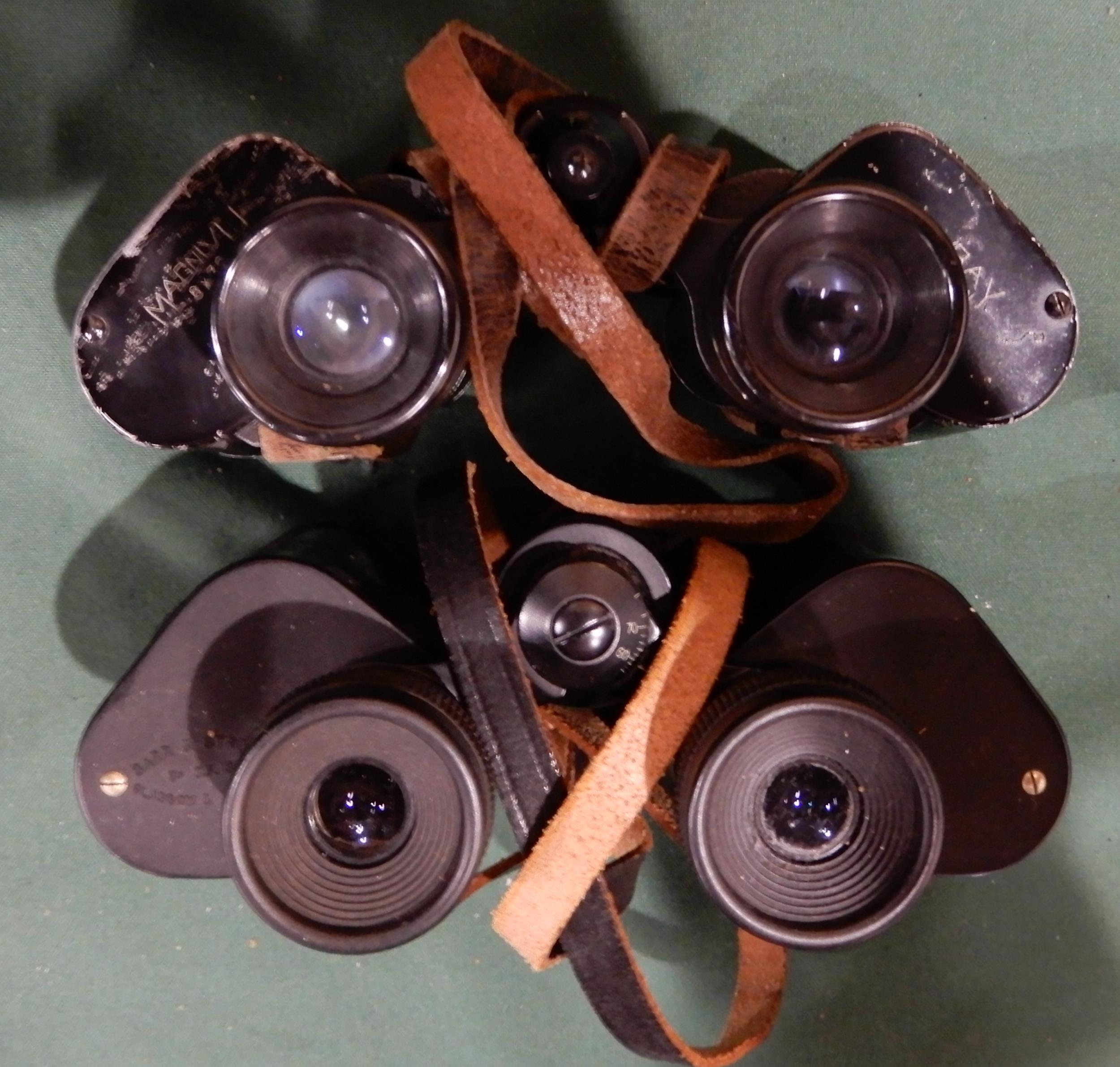 A quantity of binoculars with various makers and models with Nikon, Pentax, E. Leitz, Carl Zeiss, - Image 17 of 19