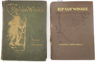 Rackham, Arthur (illus.) Rip Van Winkle by Washington Irving Two differing editions: William