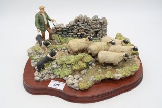 A Border Fine Arts group The Crossing, model No. B0013 by Ray Ayres, limited edition 567/1750, on