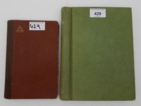 The Albion Stamp Album with various worldwide stamps together with a small stock book with Deutsches