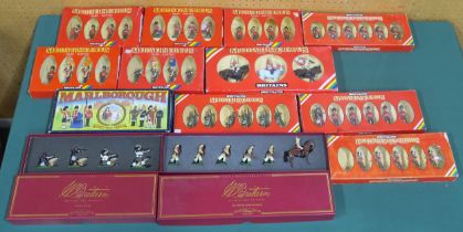 Assorted boxed sets of Britains hand-painted metal model soldiers, to include a Special