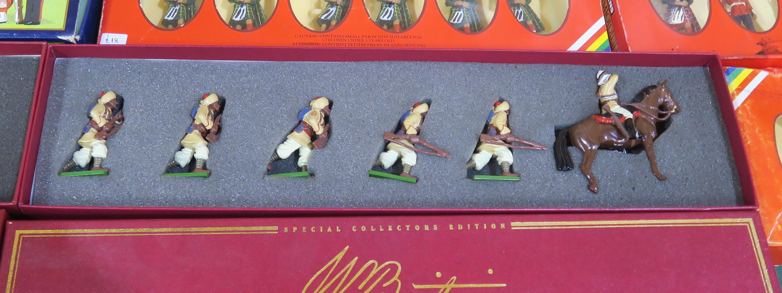 Assorted boxed sets of Britains hand-painted metal model soldiers, to include a Special - Image 2 of 5