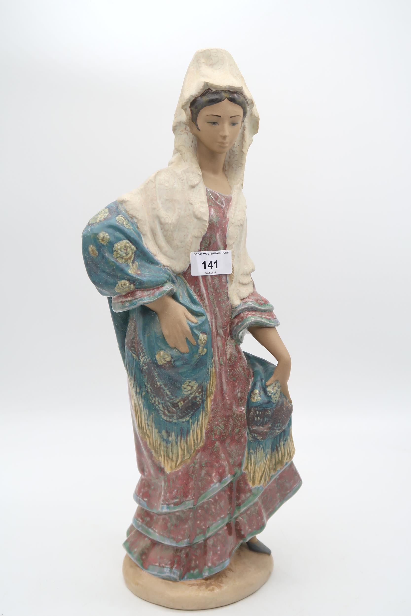 A Lladro figure Carmen, with box Condition Report:Available upon request