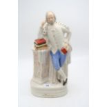 A Staffordshire figure of Shakespeare Condition Report:Available upon request