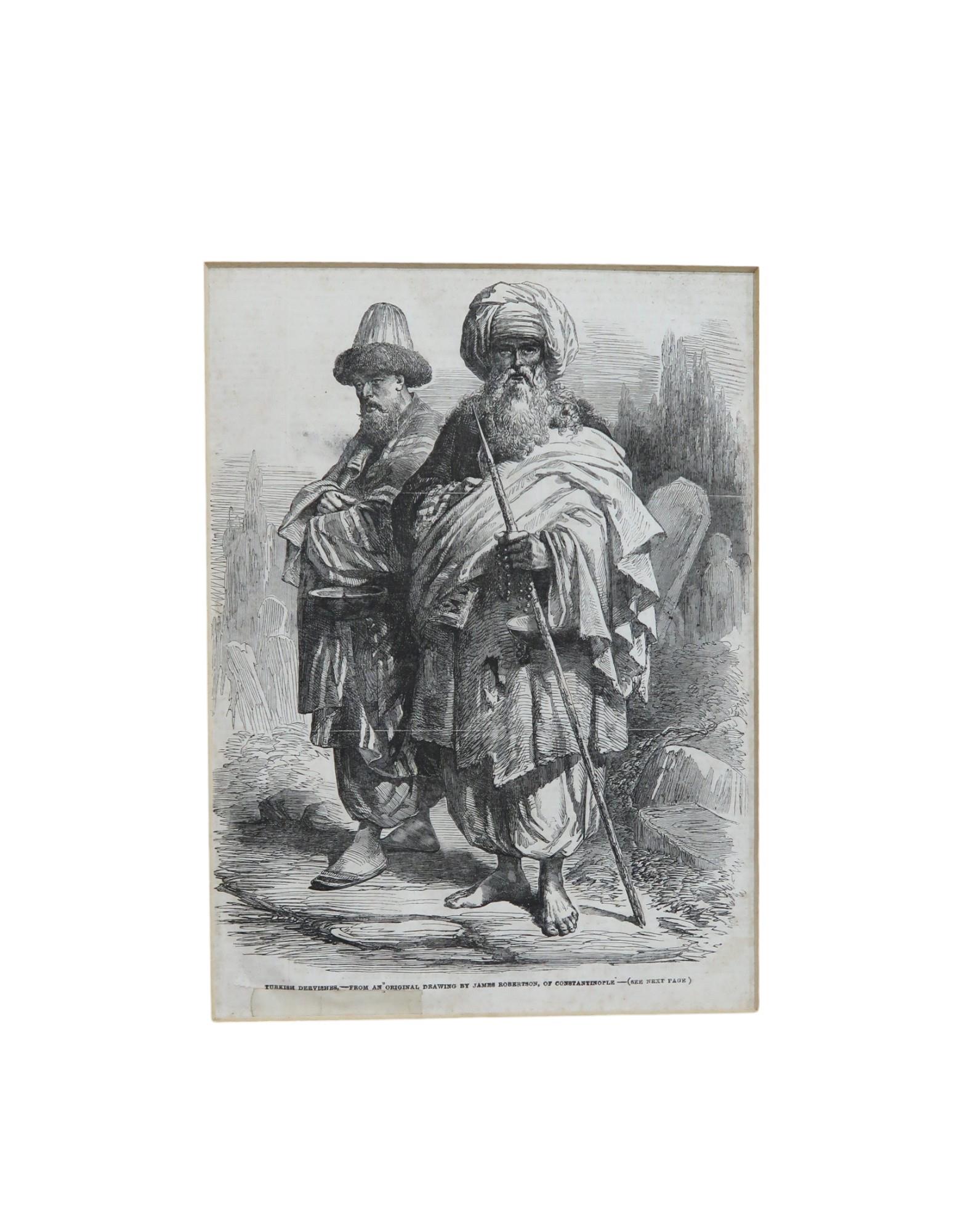 Ottoman Interest; A collection of mainly etchings and engravings including; After Jean Brindesi; - Image 3 of 3