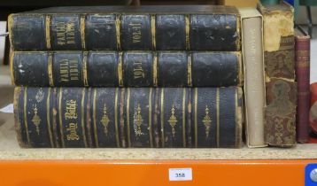 The Imperial Family Bible Blackie and Son, Glasgow, 1844, two copies, one with Old and New