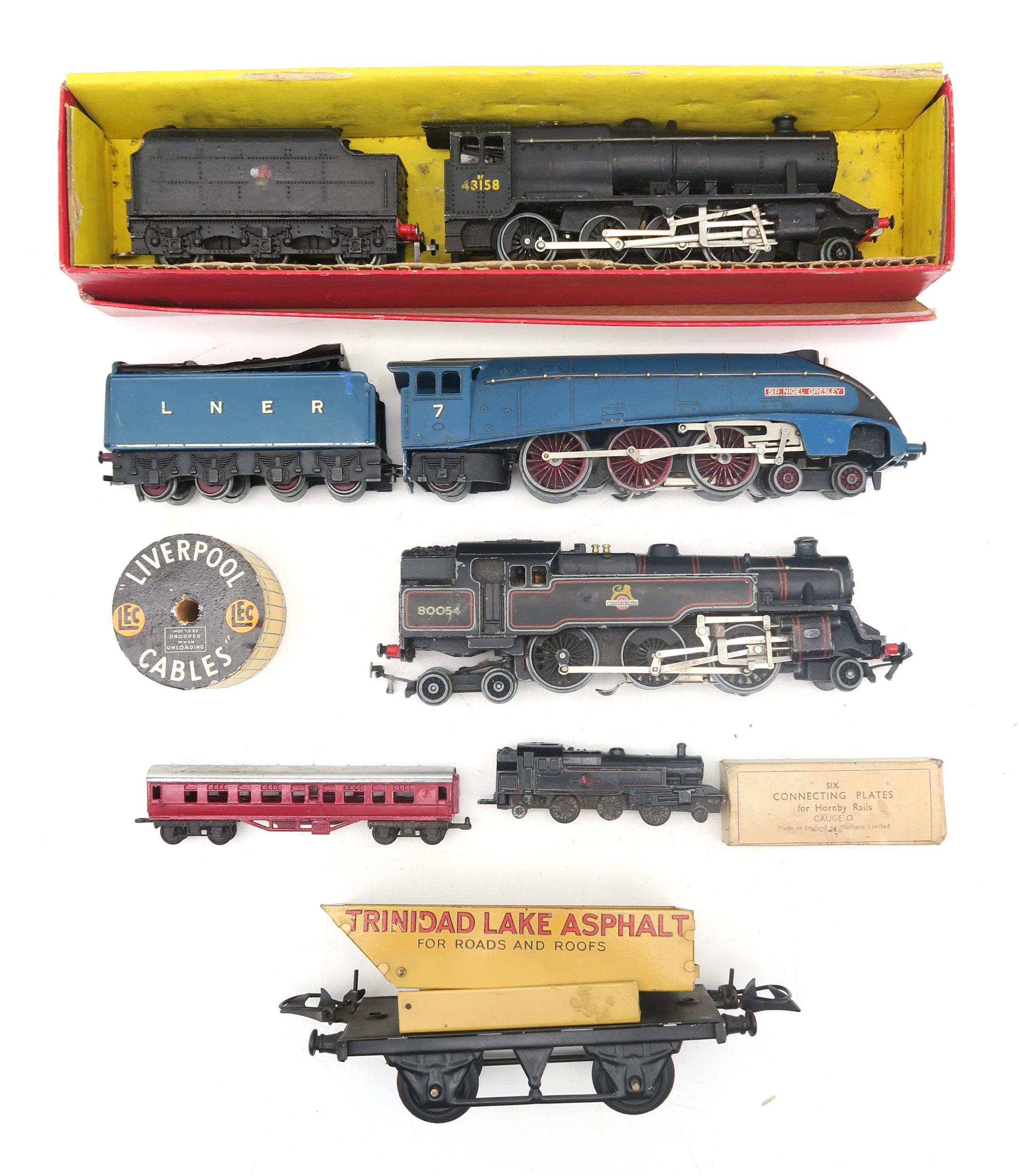 Loco Tender Hornby Dublo 030 British Railways ( Réf 2206), D'occasion, Manque Tampons