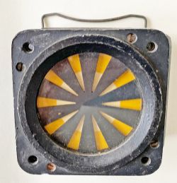 A less common AWS Sunflower indicator being square in shape with a rear lifting handle. The rear