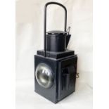 BR Guards Van Lamp complete together with a pair of GWR cast iron, D Type Wagon Plates 80807 and