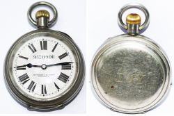 Lancashire & Yorkshire Railway nickel cased pocket watch with a American Waltham Watch Co 15 Jewel