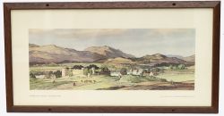 Carriage Print INVERLOCHY CASTLE, [FORT WILLIAM] INVERNESS-SHIRE by Leonard Squirrell RWS from the