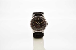 Cyma: A stainless steel manual wind British Military issue watch