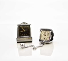 Two Art Deco travel watches