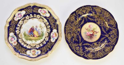 Two cabinet plates