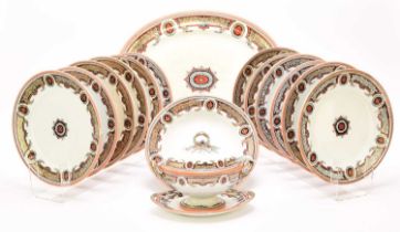 John Dimmock & Co. Victorian dinner service