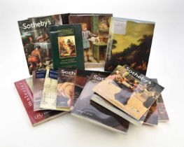 A collection of auction catalogues, various subjects