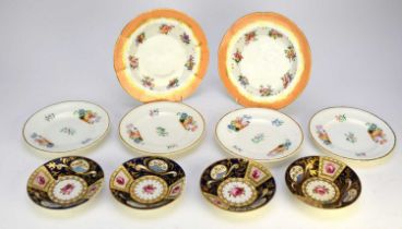 English ceramics including Samuel Alcock, Swansea, Coalport