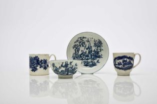 A small group of Pennington's Liverpool porcelain, 18th-century