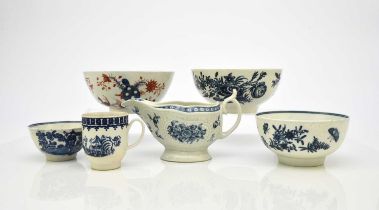 A group of 18th century English porcelain