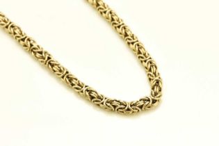 A 9ct gold chain necklace