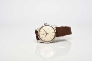 Omega: A gentleman's stainless steel Seamaster wristwatch