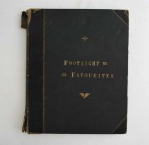 FOOTLIGHT FAVOURITES, Folio, c1900, 1st, 2nd and 3rd series.