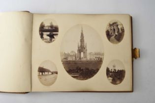 LARGE PHOTOGRAPH ALBUM by James Valentine of Dundee