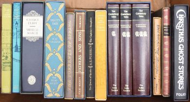 FOLIO SOCIETY. Tolstoy, Leo, War and Peace, 2 volumes, 1971. With CHAUCER, Geoffrey