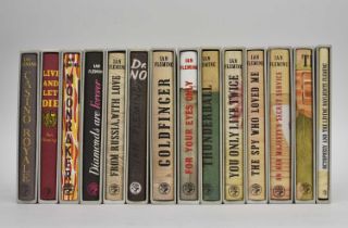 FLEMING, Ian, The James Bond novels. A complete set of 14 facsimile first editions