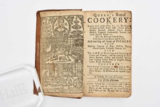 HALL, T, The Queen's Royal Cookery 5th edition, no date, c 1730.