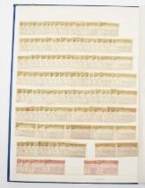 Morocco 1899 Saffi-Marakech local post stamps and others