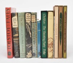 FOLIO SOCIETY. Tales by Tolstoy, 1947; COLLINS, Wilkie, Tales of Suspense 1954; DOYLE A C, The Adven