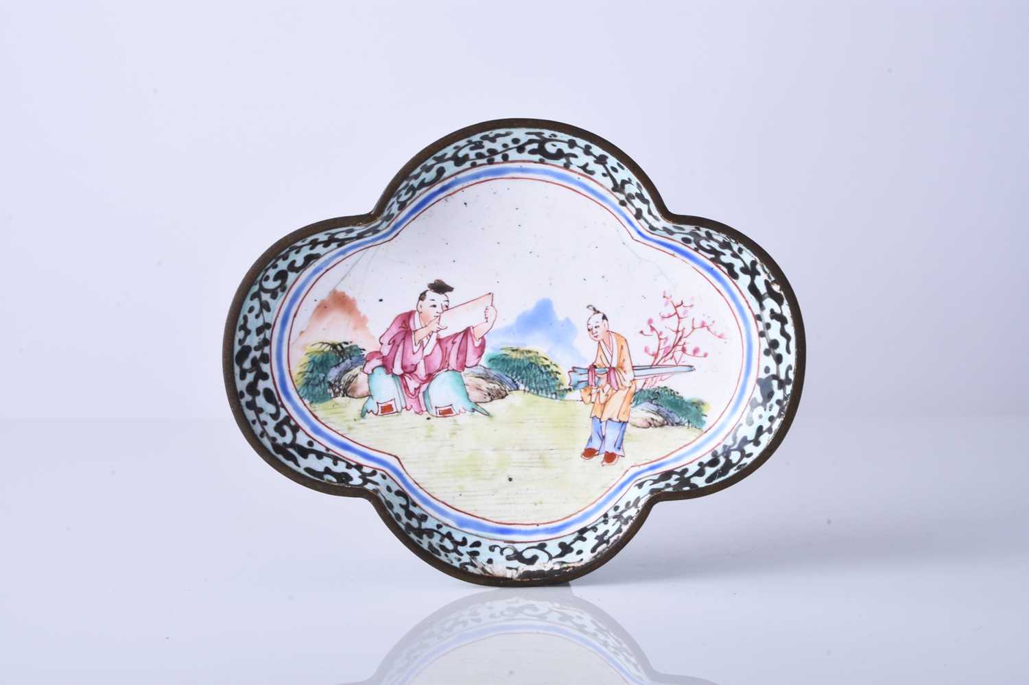 A group of Chinese enamel dishes, 18th century and later - Image 6 of 6