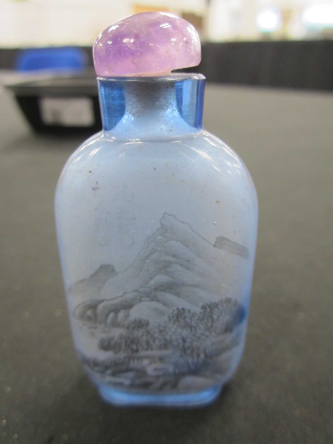 A group of five Chinese internally painted glass snuff bottles, 19th/20th century - Image 6 of 13