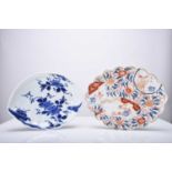 Two Japanese Arita dishes, Edo/Meiji era