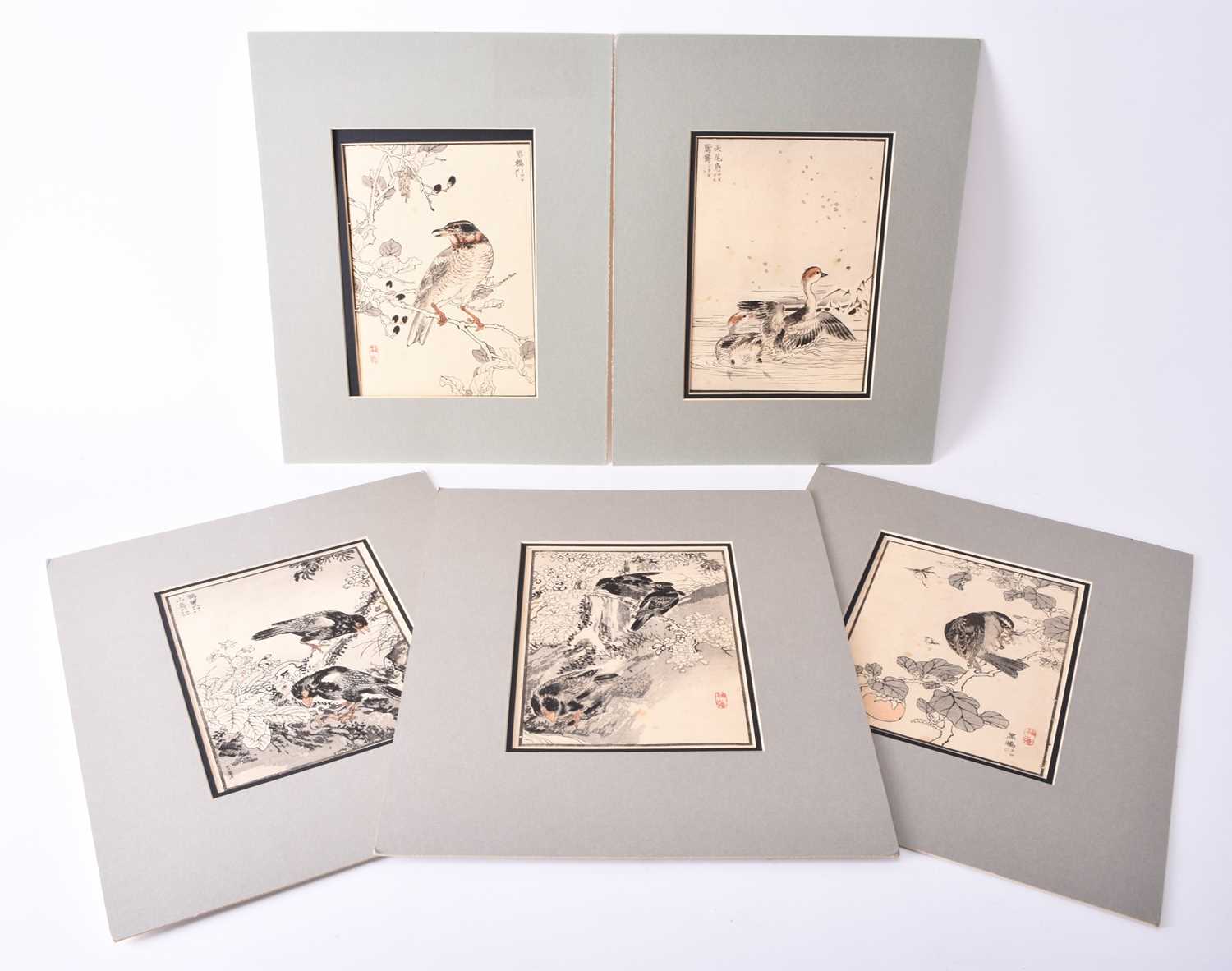Utagawa Hiroshige and others, a collection of woodblock prints