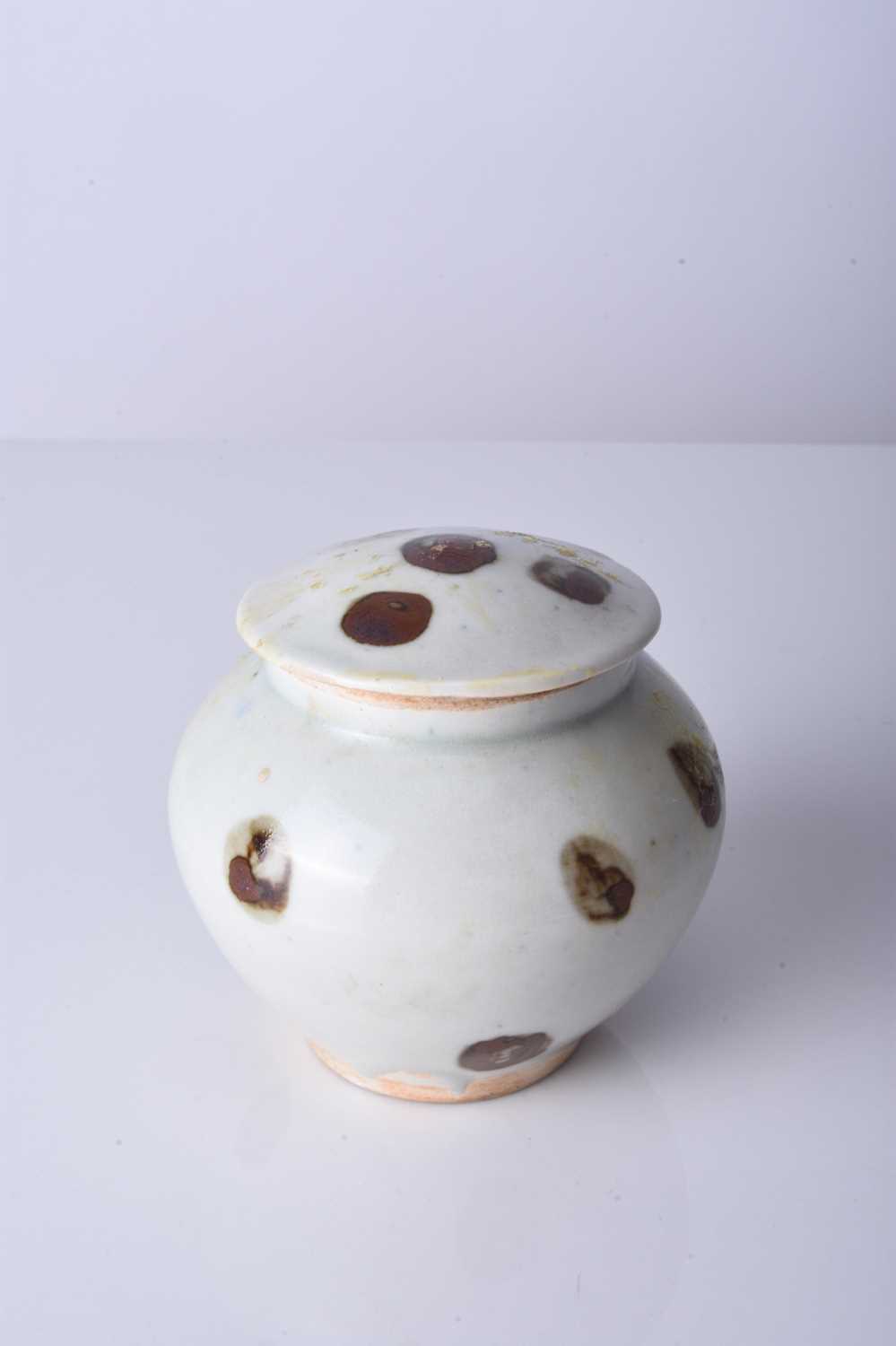 A Chinese iron spotted pot and cover, Song/Yuan Dynasty - Image 3 of 3