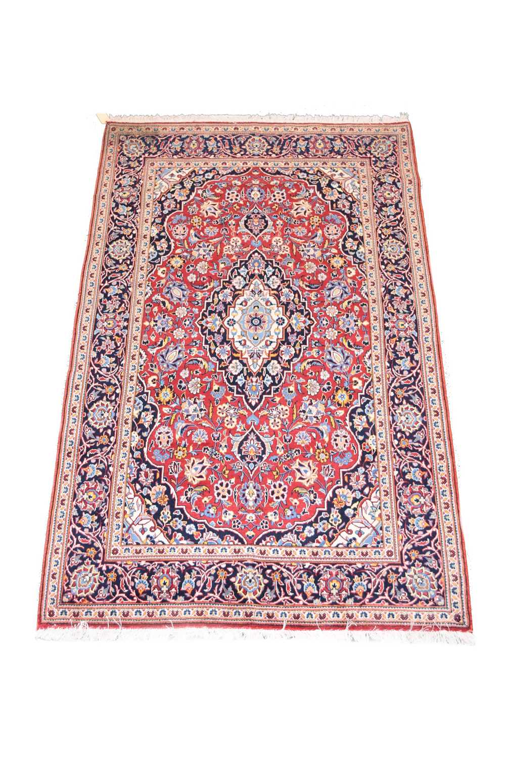 A Kashan rug