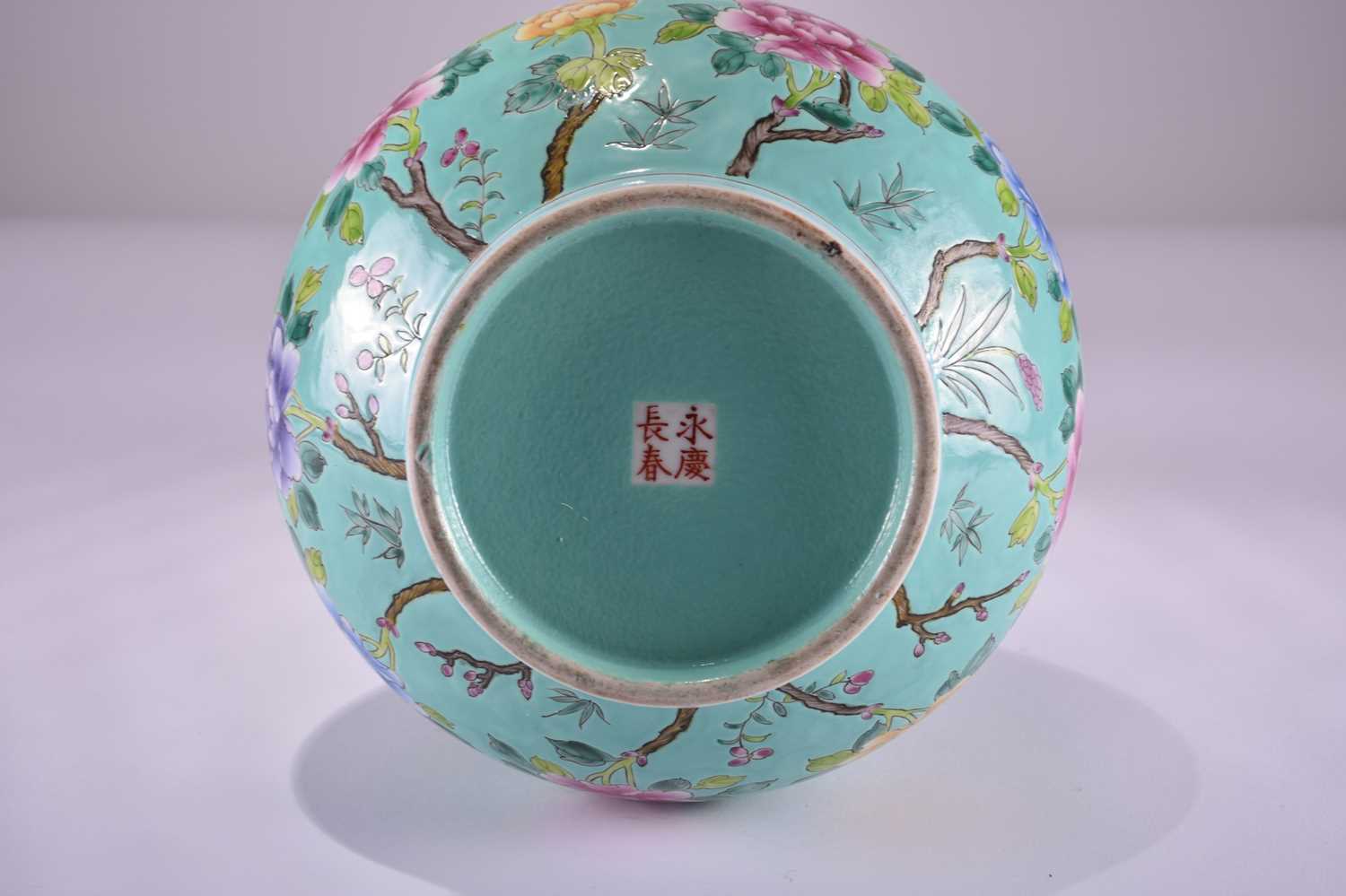 A Chinese Dayazhai porcelain bottle vase - Image 3 of 16