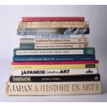 A collection of Japanese art reference works