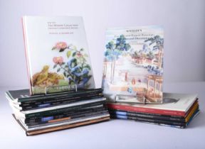 A collection of Asian art auction catalogues