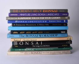 A large collection of modern reference works on Bonsai