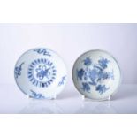 Two Chinese blue and white bowls, Ming Dynasty