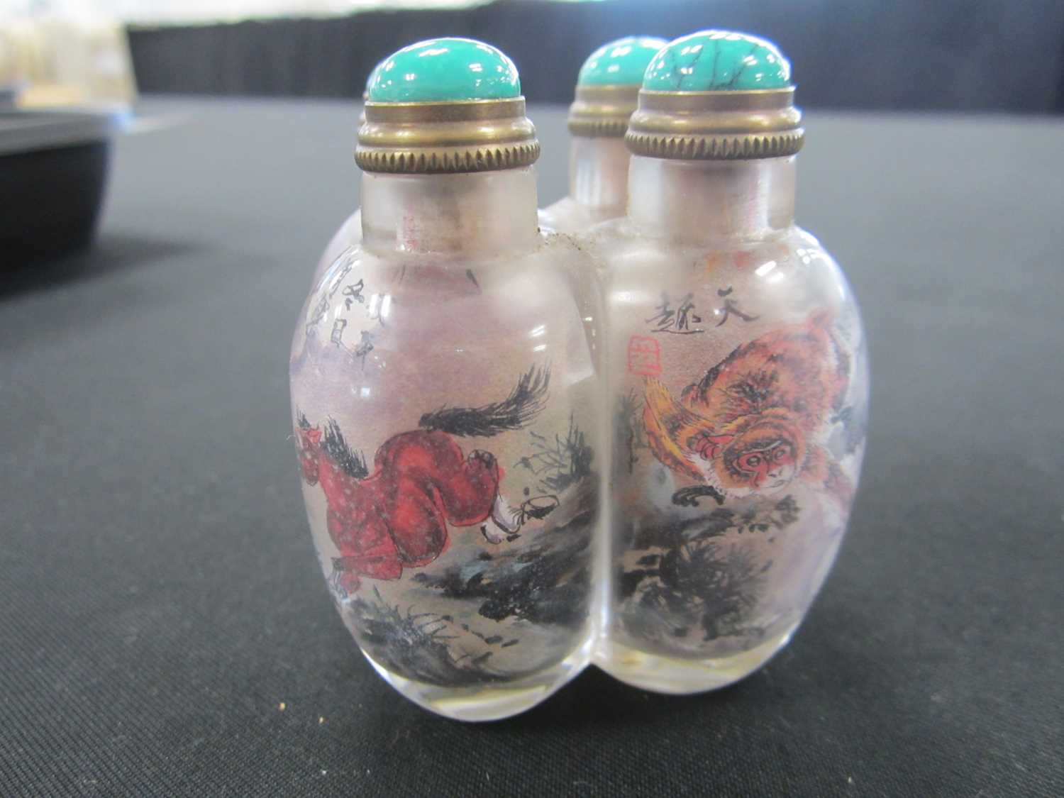 A group of seven Chinese internally painted glass snuff bottles, 20th century - Image 6 of 18