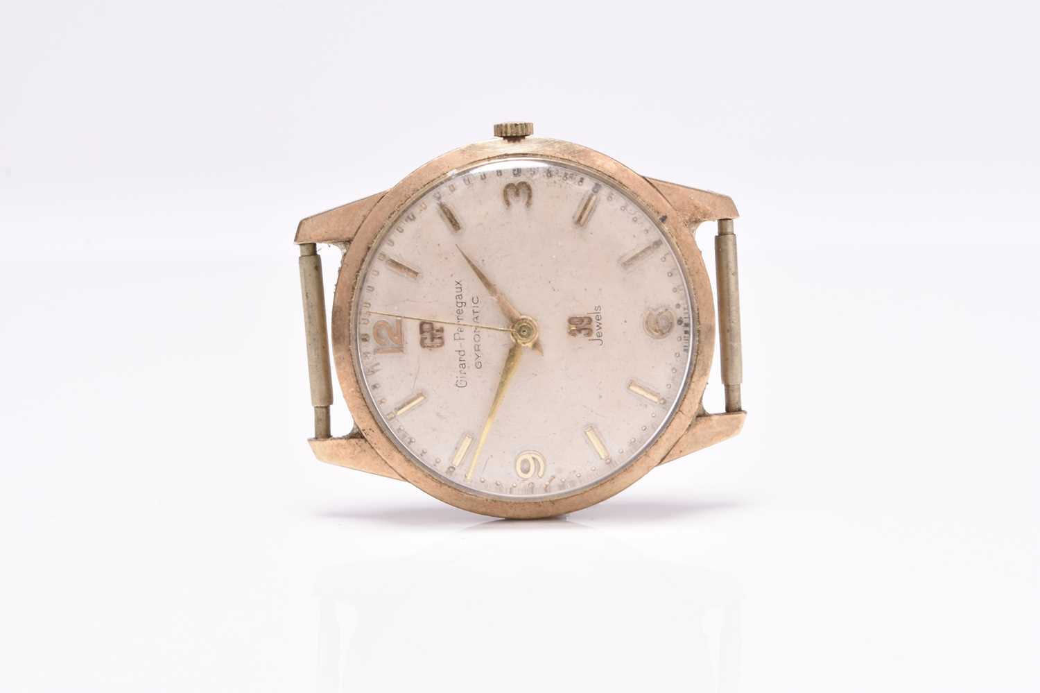 Girard Perregaux: A gentleman's 9ct gold wristwatch - Image 2 of 2