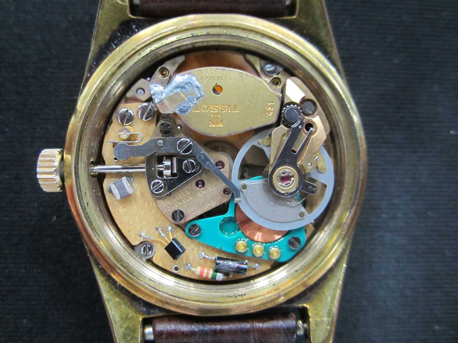 Tissot: A gentleman's gold-plated Seastar PR516 wristwatch - Image 6 of 6