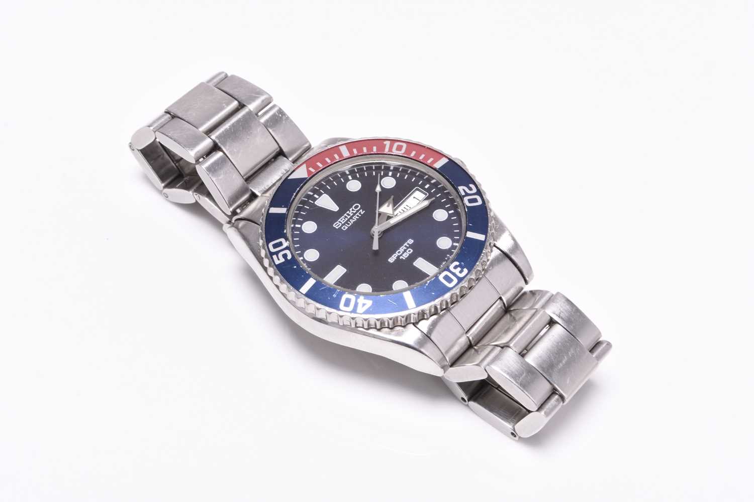 Seiko: A gentleman's stainless steel SQ diver's watch - Bild 2 aus 6